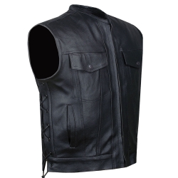 Men Leather Vest