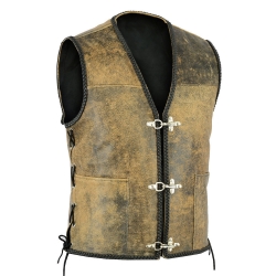 Men Leather Vest